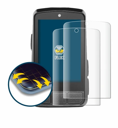 Image of the device Wahoo Elemnt Bolt 3 with a wide variety of screen protectors.