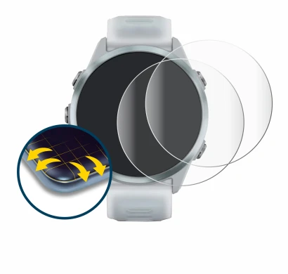 Image of the device Garmin Forerunner 570 (42 mm) with a wide variety of screen protectors.