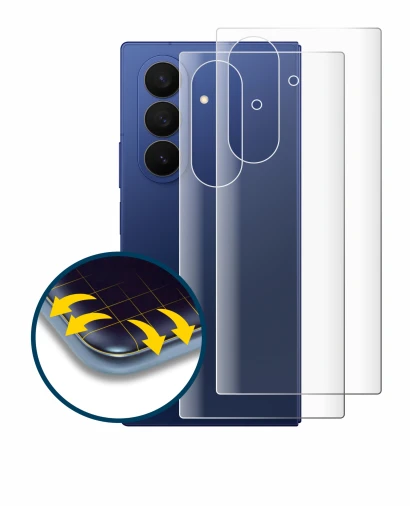 Image of the device Samsung Galaxy Z Fold 7 (Back) with a wide variety of screen protectors.