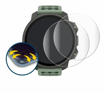 Image of the device Suunto Vertical 2 with a wide variety of screen protectors.