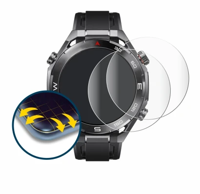 Image of the device Huawei Watch Ultimate 2 Black with a wide variety of screen protectors.