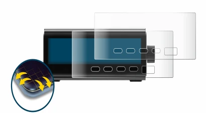 Image of the device EcoFlow RAPID Pro with a wide variety of screen protectors.