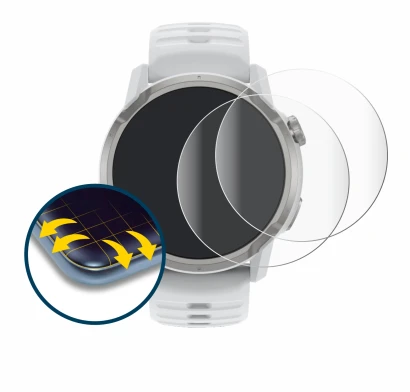 Image of the device Coros Apex 4 (46 mm) with a wide variety of screen protectors.