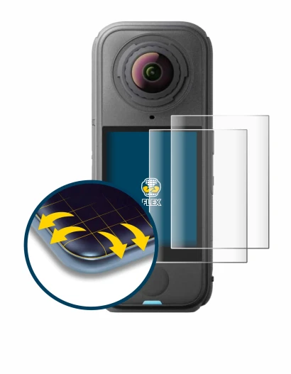 Image of the device Insta360 X4 Air with a wide variety of screen protectors.