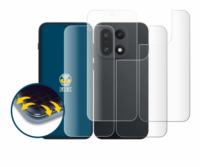 Image of the device OnePlus 15 (Front+Back) with a wide variety of screen protectors.