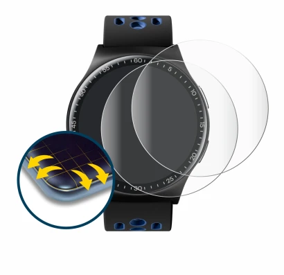 Image of the device Reebok Pulse Smartwatch with a wide variety of screen protectors.