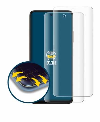 Image of the device Huawei Enjoy 80 with a wide variety of screen protectors.