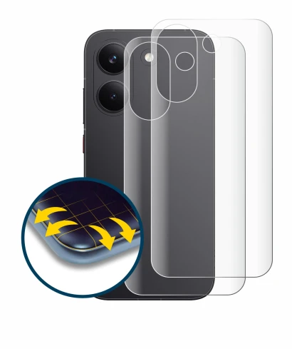 Image of the device Xiaomi Poco X8 Pro (Back) with a wide variety of screen protectors.