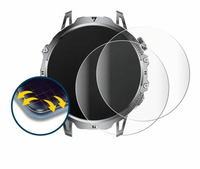 Image of the device Dremac EF13-E 1.85" with a wide variety of screen protectors.
