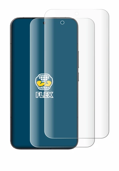 Image of the device Xiaomi 17T Pro with a wide variety of screen protectors.