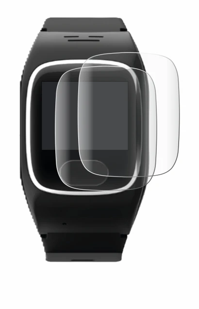 Image of the device James B8 with a wide variety of screen protectors.