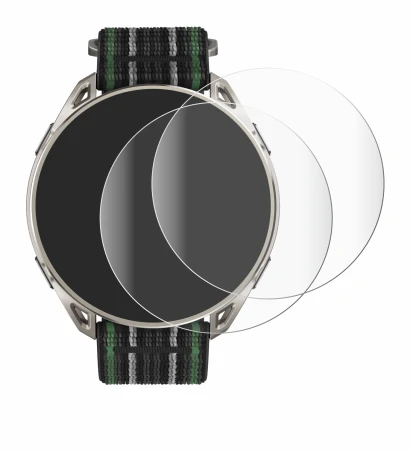 Image of the device Amazfit Cheetah 2 Ultra with a wide variety of screen protectors.
