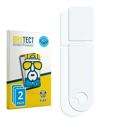 Front side of a product packaging with the brand logo BROTECT. Next to it is the corresponding screen protector.