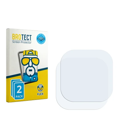 Front side of a product packaging with the brand logo BROTECT. Next to it is the corresponding screen protector.
