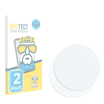 Front side of a product packaging with the brand logo BROTECT. Next to it is the corresponding screen protector.