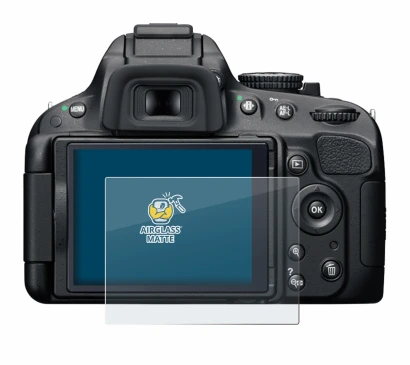 Image of the device Nikon D5100 with a wide variety of screen protectors.