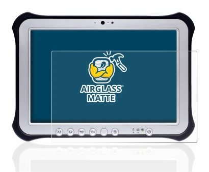 Image of the device Panasonic Toughpad FZ-G1 with a wide variety of screen protectors.