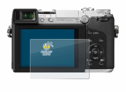 Image of the device Panasonic Lumix DMC-GX7 with a wide variety of screen protectors.