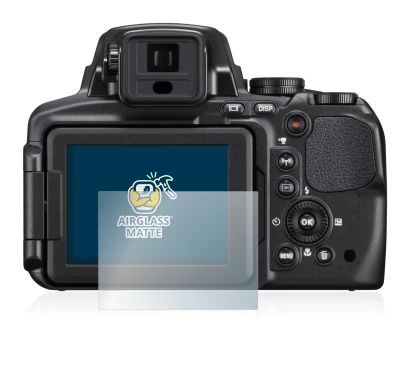 Image of the device Nikon Coolpix P900 with a wide variety of screen protectors.