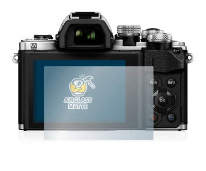 Image of the device Olympus OM-D E-M10 Mark II with a wide variety of screen protectors.