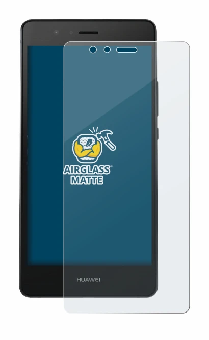 Image of the device Huawei P9 with a wide variety of screen protectors.