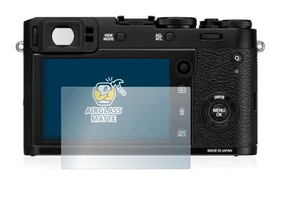 Image of the device Fujifilm X100F with a wide variety of screen protectors.