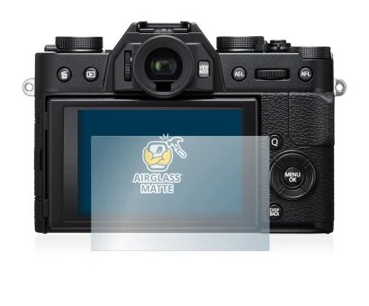 Image of the device Fujifilm X-T20 with a wide variety of screen protectors.