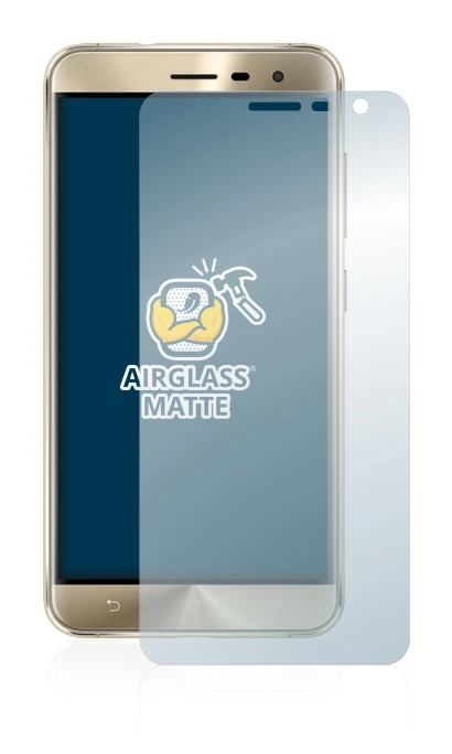 Image of the device ASUS ZenFone 3 ZE552KL with a wide variety of screen protectors.