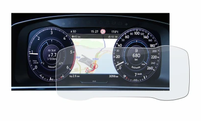 Image of the device Volkswagen Golf 7 Active Info Chockpit 12.3" with a wide variety of screen protectors.