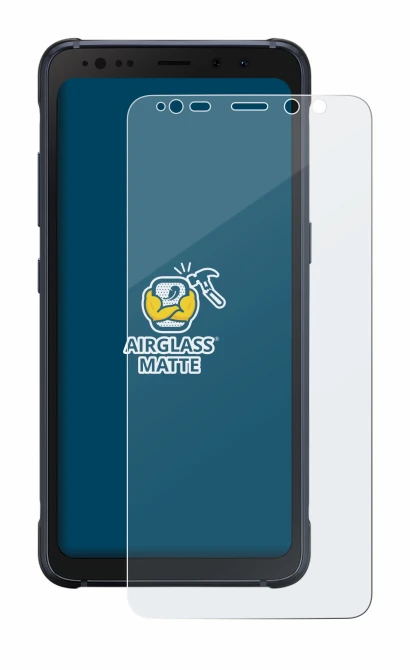 Image of the device Samsung Galaxy S8 Active with a wide variety of screen protectors.