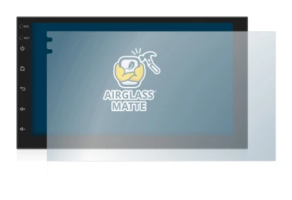 Image of the device Phonocar MediaStation 2Din with a wide variety of screen protectors.