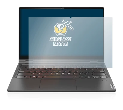 Image of the device Lenovo Yoga C640 with a wide variety of screen protectors.