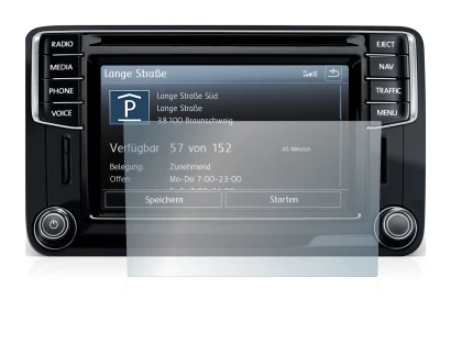 Image of the device Volkswagen Amarok Discover Media 6.5" 2015 with a wide variety of screen protectors.