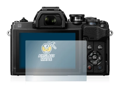 Image of the device Olympus OM-D E-M10 Mark IV with a wide variety of screen protectors.