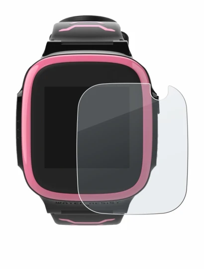 Image of the device Xplora X5 Play with a wide variety of screen protectors.