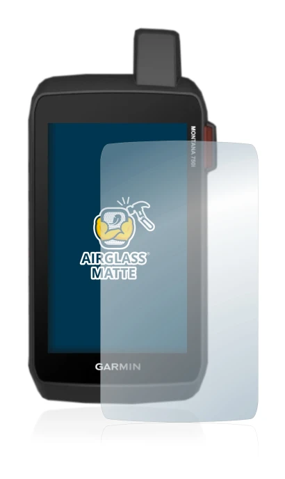 Image of the device Garmin Montana 750i with a wide variety of screen protectors.
