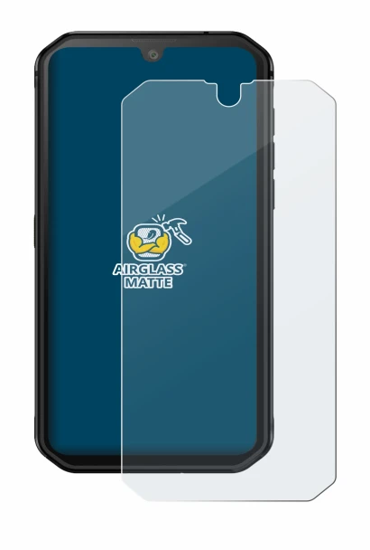 Image of the device Blackview BV9900E with a wide variety of screen protectors.