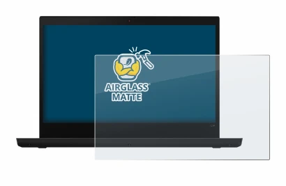 Image of the device Lenovo ThinkPad L14 with a wide variety of screen protectors.