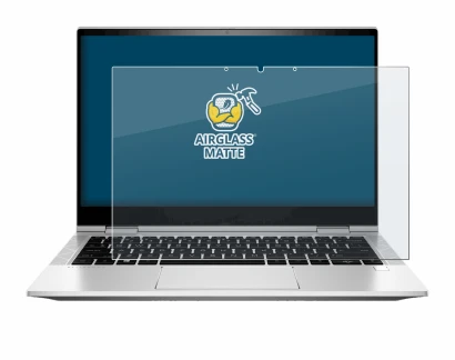 Image of the device HP EliteBook x360 830 G8 with a wide variety of screen protectors.