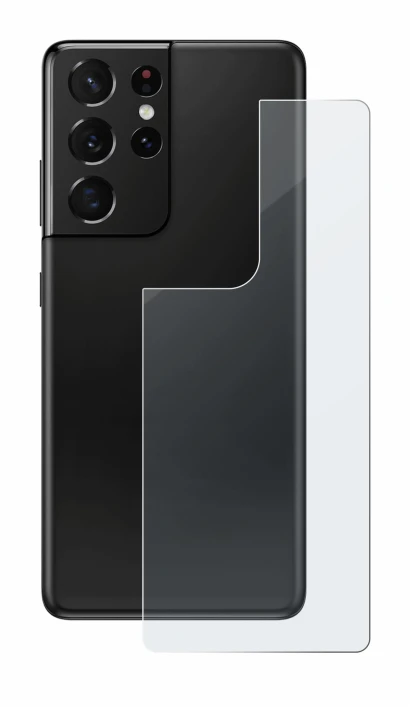 Image of the device Samsung Galaxy S21 Ultra 5G (Back) with a wide variety of screen protectors.