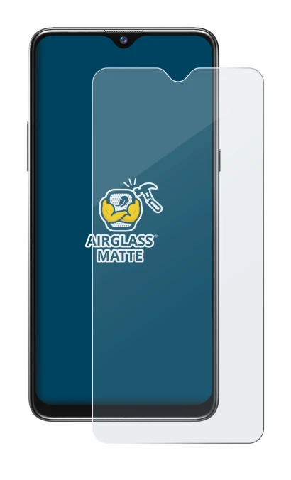 Image of the device Blackview A80s with a wide variety of screen protectors.