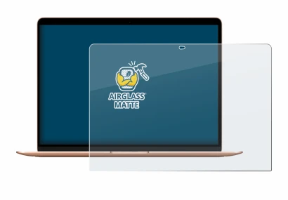 Image of the device Apple MacBook Air M1 2020 with a wide variety of screen protectors.