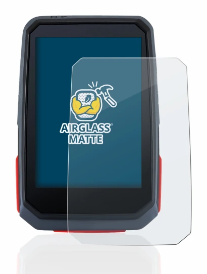 Image of the device Sigma ROX 4.0 with a wide variety of screen protectors.