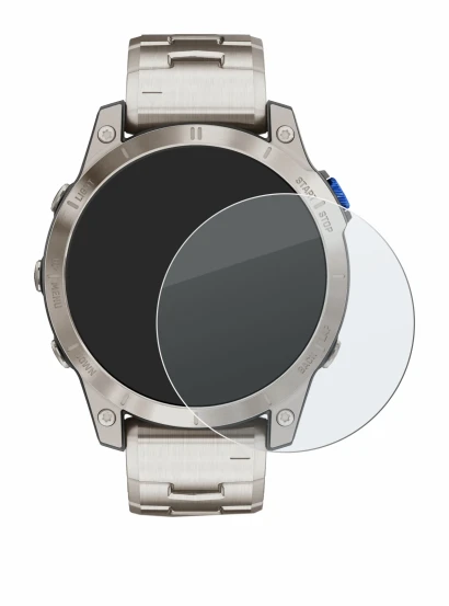 Image of the device Garmin D2 Mach 1 with a wide variety of screen protectors.