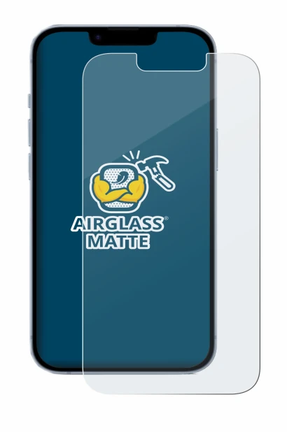 Image of the device Apple iPhone 14 with a wide variety of screen protectors.