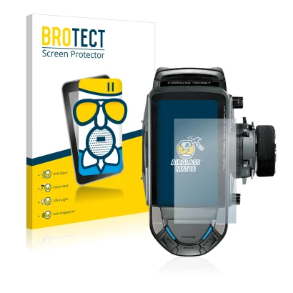 Front side of a product packaging with the brand logo BROTECT. Next to it is the device Futaba 10PX shown with the correspondi