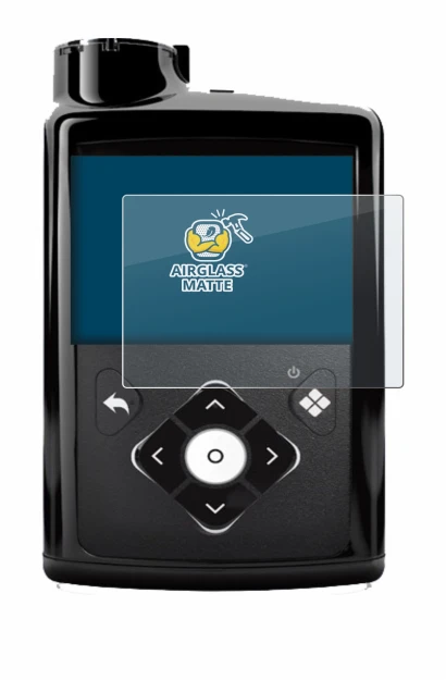Image of the device Medtronic Minimed 780G with a wide variety of screen protectors.