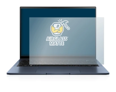 Image of the device ASUS ZenBook S13 OLED with a wide variety of screen protectors.