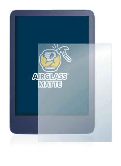 Image of the device Amazon Kindle Reader 2022 with a wide variety of screen protectors.
