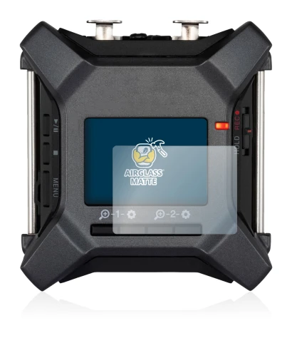 Image of the device Zoom F3 field recorder with a wide variety of screen protectors.